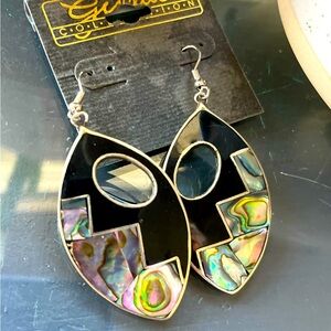 NWT earrings enamel and sterling